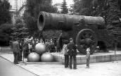 Tsar Cannon in Moscow's Kremlin. Photo September 6, 1976.