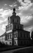 Church of st.archangel Michael in Andronicus monastery (Moscow). General view from the southeast. Photo August 13, 1977.