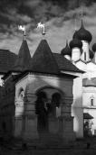 Porch of the Red Palace in Rostov Kremlin. Photo 21 Aug 1976.