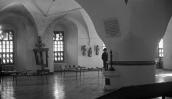 Interior of the White chamber in Rostov Kremlin. Photo 21 Aug 1976.
