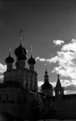 St. John the Divine church in Rostov Kremlin and belfry. Photo 21 Aug 1976.