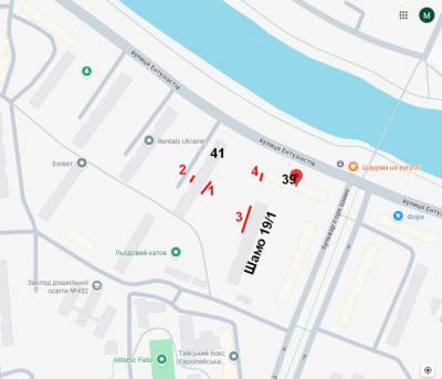 Схема розташування будинку по вул.…