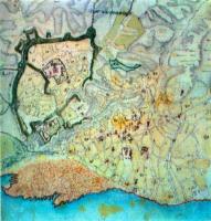 Фрагмент плану Києва 1799 р.