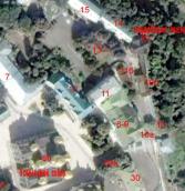 Фрагмент плану Києво-Печерської лаври