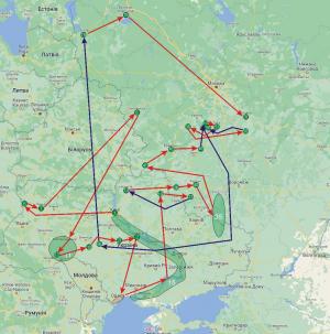 Картосхема ярлыка 1507 года