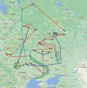 Картосхема ярлика 1513 року