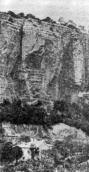 Вид скель і Успенського монастиря біля…