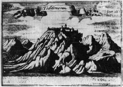 Гравюра «Терехтемиров» 1687 г.