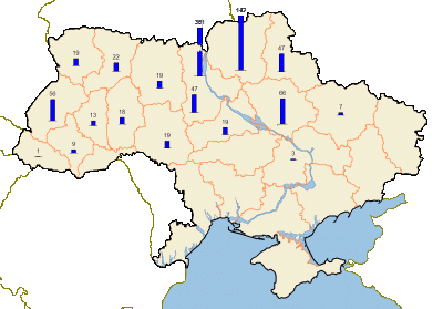 Картосхема розподілу назв поточної…